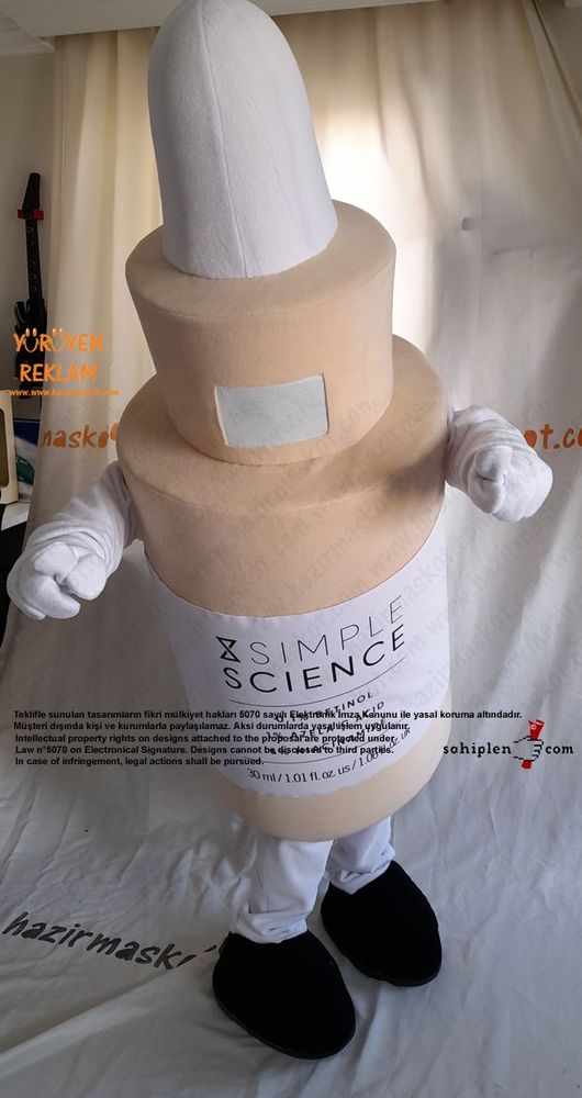 Simple Science Serum Maskot Kostümü / Kanada maskot kostümü