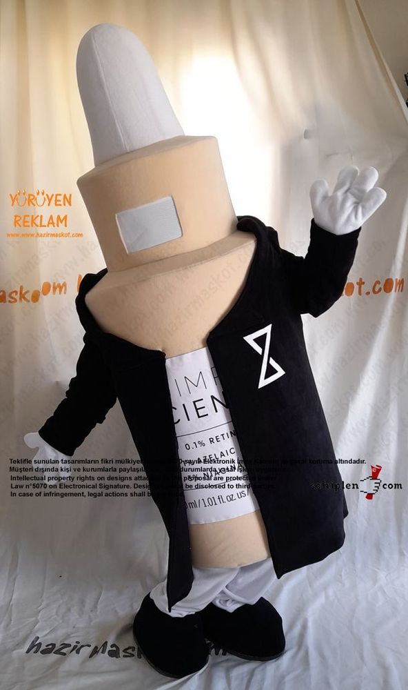 Simple Science Serum Maskot Kostümü / Kanada maskot kostümü