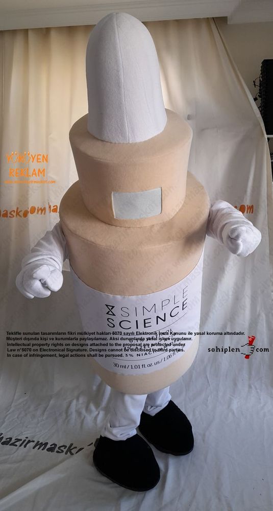 Simple Science Serum Maskot Kostümü / Kanada maskot kostümü