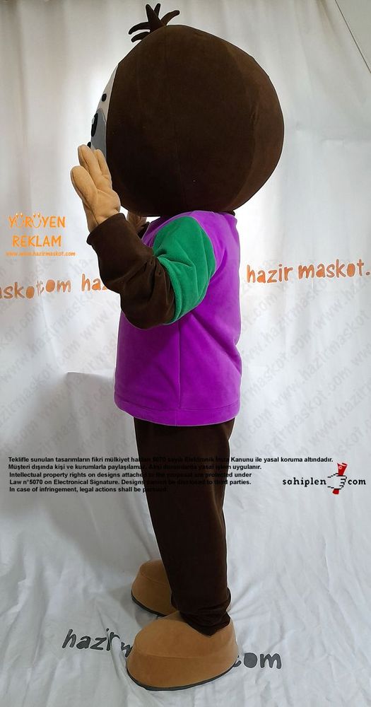 Tembel Hayvan Sloth Maskot Kostümü maskot kostümü