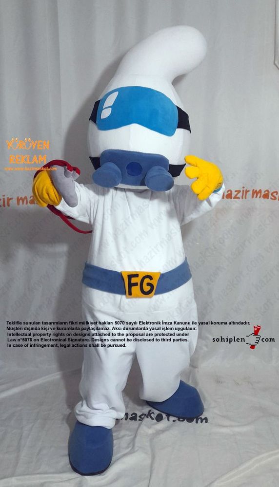 Louisville Spray Foam Mascot Costume maskot kostümü