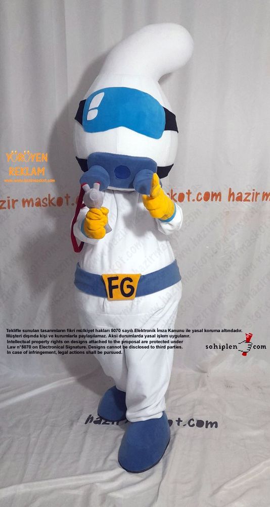 Louisville Spray Foam Mascot Costume maskot kostümü