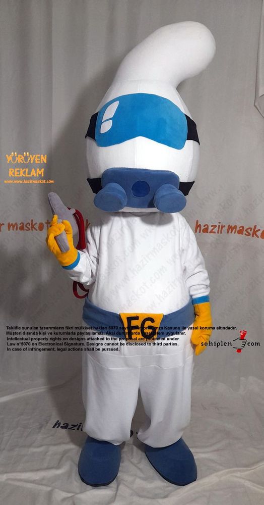 Louisville Spray Foam Mascot Costume maskot kostümü