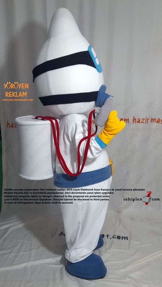 Louisville Spray Foam Mascot Costume maskot kostümü