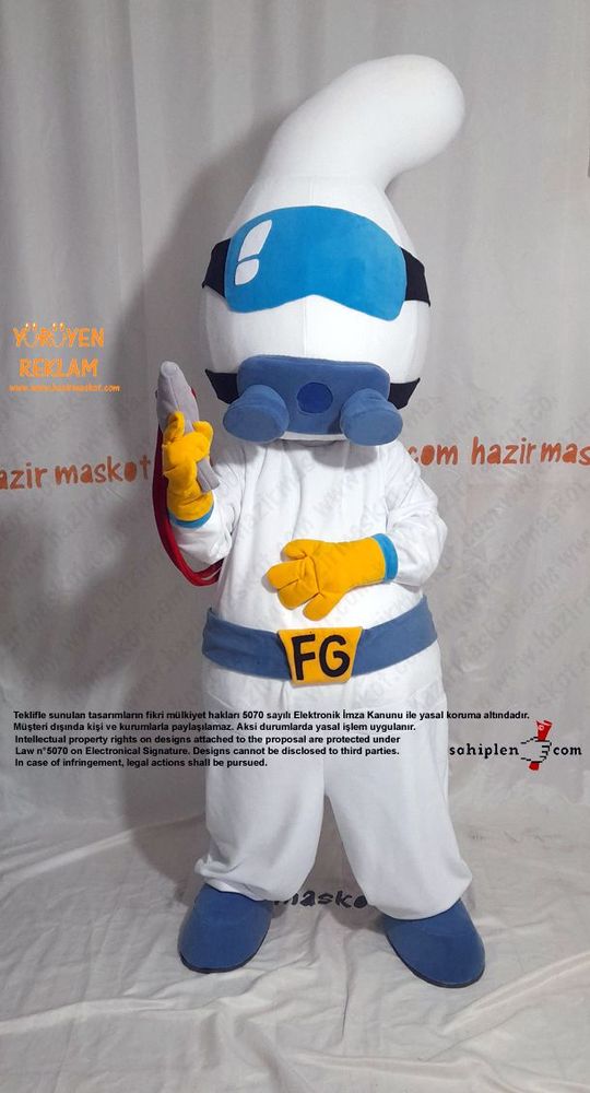 Louisville Spray Foam Mascot Costume maskot kostümü