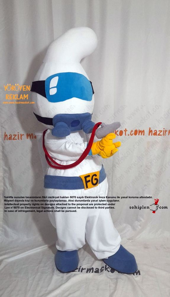 Louisville Spray Foam Mascot Costume maskot kostümü