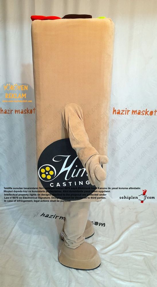 Tako Maskot Kostümü / Taco Mascot Costume maskot kostümü