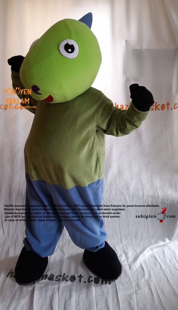 Timsah Maskot Kostümü / Crocodile Mascot Costume maskot kostümü