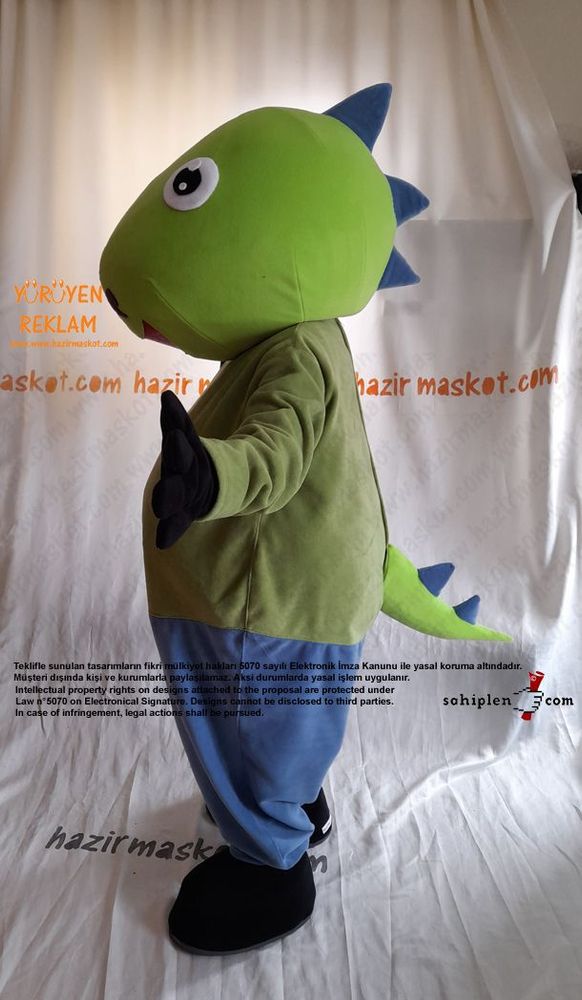 Timsah Maskot Kostümü / Crocodile Mascot Costume maskot kostümü