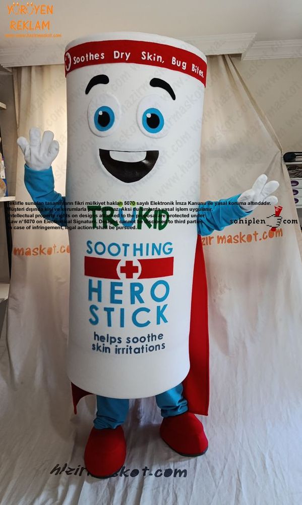 TRÜKID Hero Stick Krem Maskotu maskot kostümü