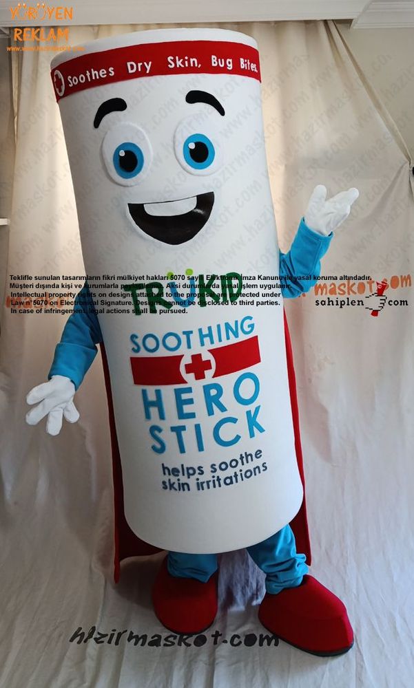 TRÜKID Hero Stick Krem Maskotu maskot kostümü