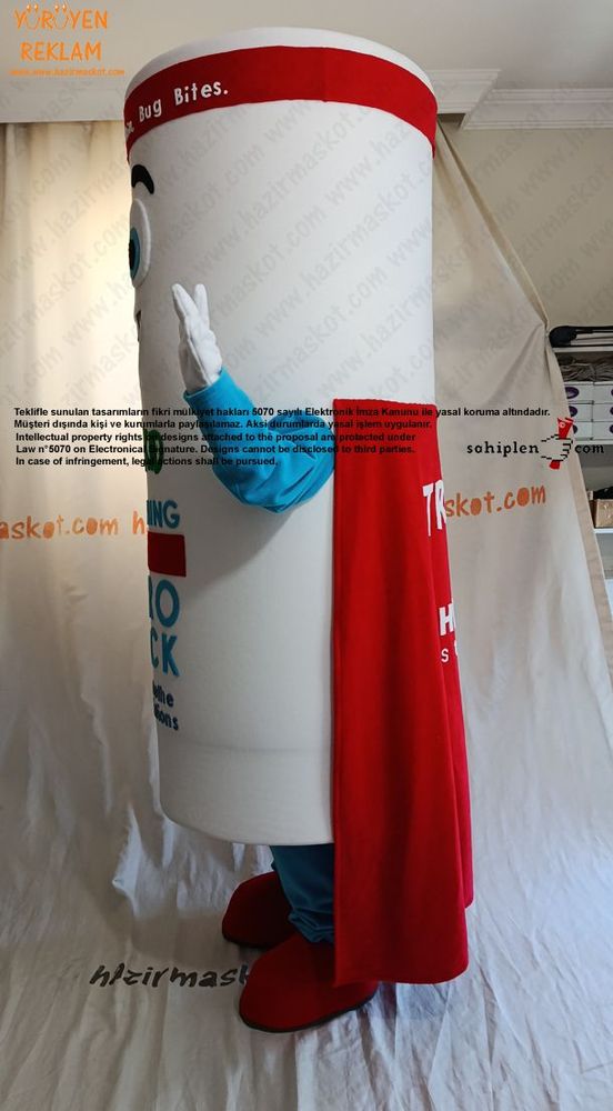 TRÜKID Hero Stick Krem Maskotu maskot kostümü