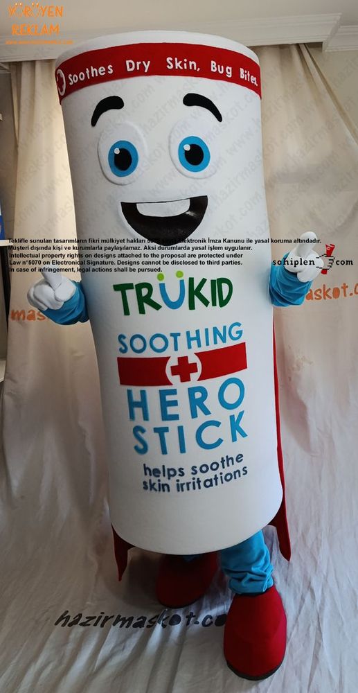 TRÜKID Hero Stick Krem Maskotu maskot kostümü