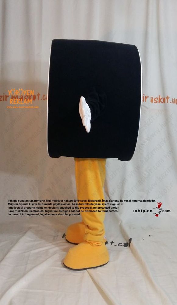 Tuborg Logo Maskot / 100de Yüz Gönüllüyüz / İzmir Maskot maskot kostümü