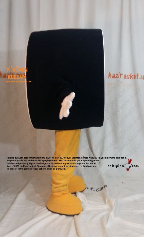 Tuborg Logo Maskot / 100de Yüz Gönüllüyüz / İzmir Maskot maskot kostümü