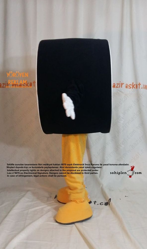Tuborg Logo Maskot / 100de Yüz Gönüllüyüz / İzmir Maskot maskot kostümü