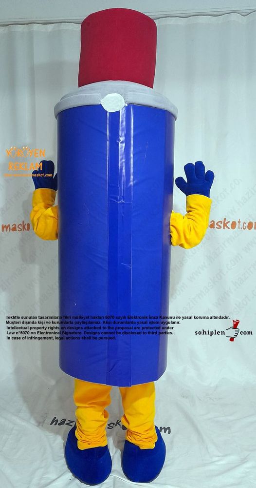 WD 40 Maskot Kostümü / Rusya maskot kostümü