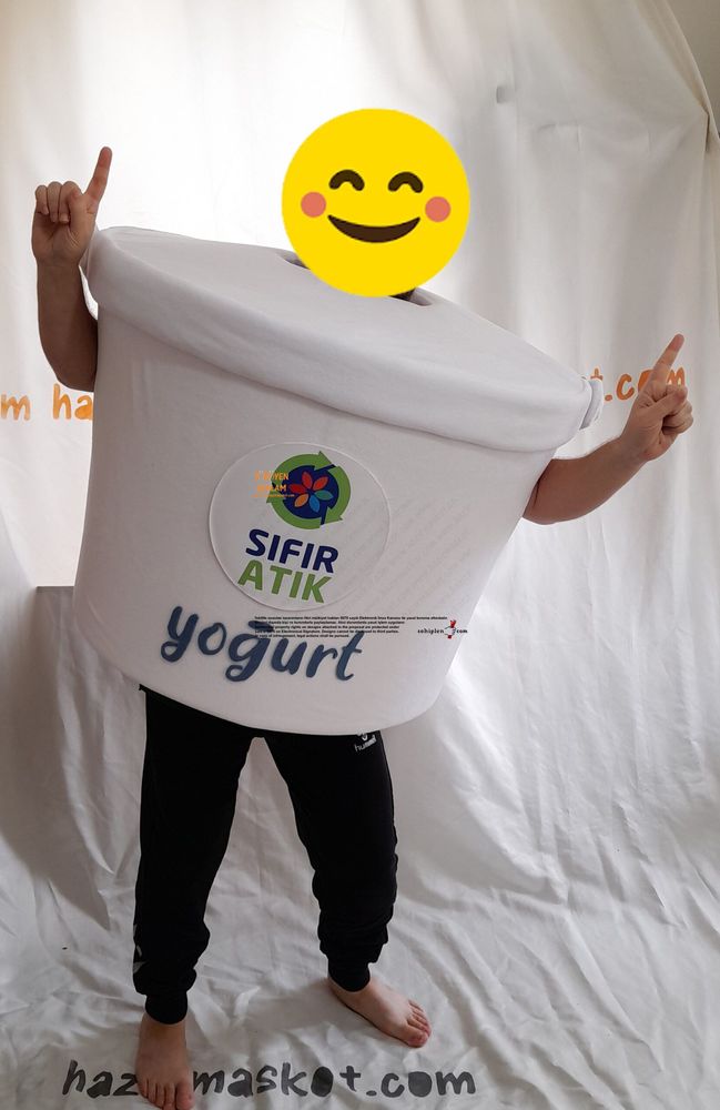 Yoğurt Ambalaj Geri Dönüşüm / Konya Selçuklu maskot kostümü