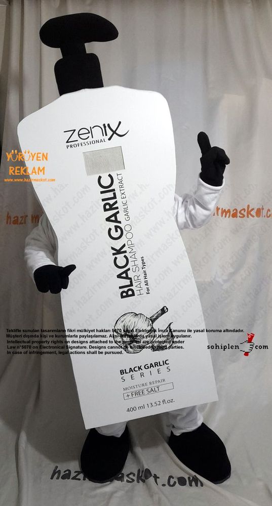 Zenix Saç Maskesi maskot kostümü