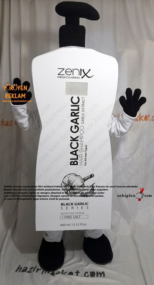 Zenix Saç Maskesi maskot kostümü