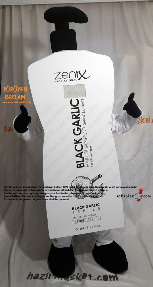 Zenix Saç Maskesi maskot kostümü