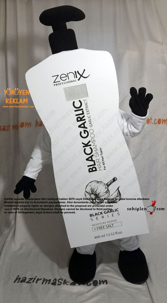 Zenix Saç Maskesi maskot kostümü