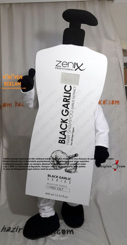 Zenix Saç Maskesi maskot kostümü
