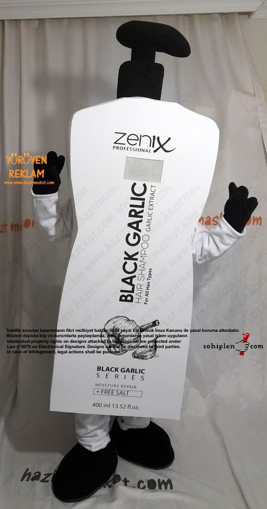 Zenix Şampuan Maskot Kostümü maskot kostümü