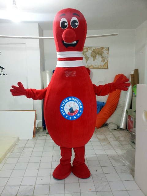 Lobut Maskot Kostümü / Atlantis bowling maskot kostümü