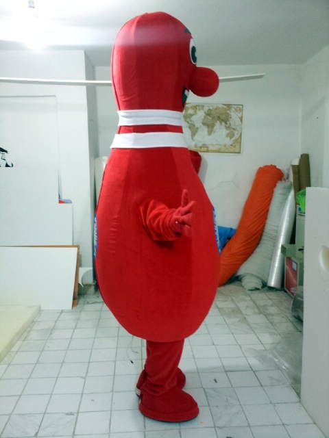 Lobut Maskot Kostümü / Atlantis bowling maskot kostümü