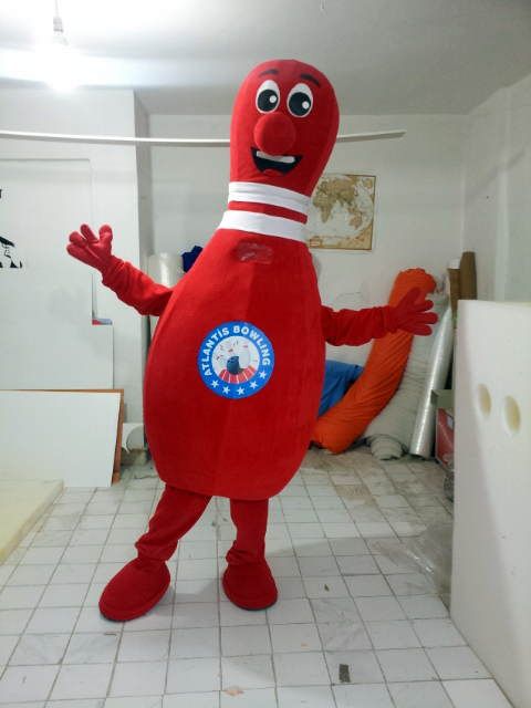 Lobut Maskot Kostümü / Atlantis bowling maskot kostümü