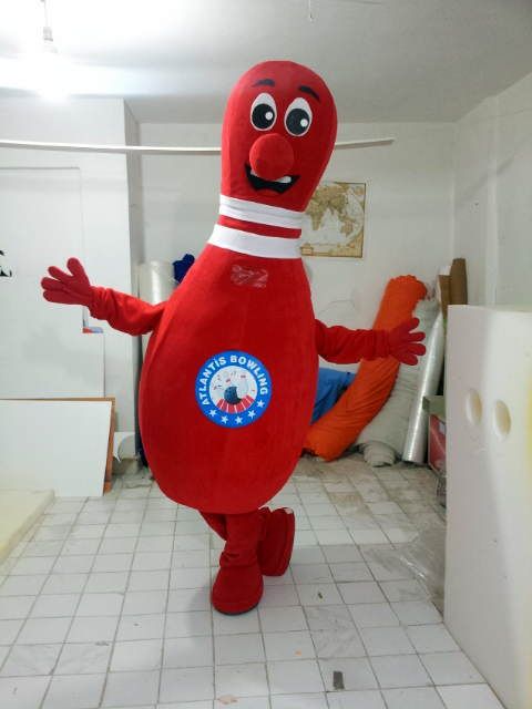 Lobut Maskot Kostümü / Atlantis bowling maskot kostümü