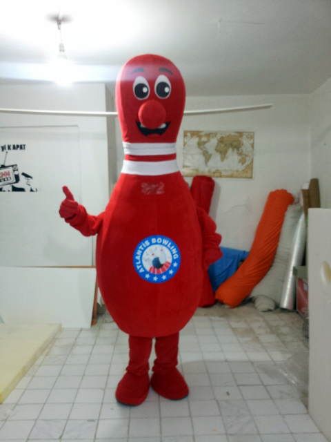 Lobut Maskot Kostümü / Atlantis bowling maskot kostümü
