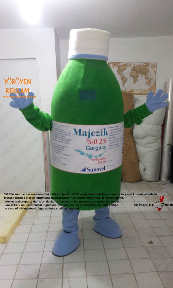 Majezik Gargara Maskot Kostümü maskot kostümü
