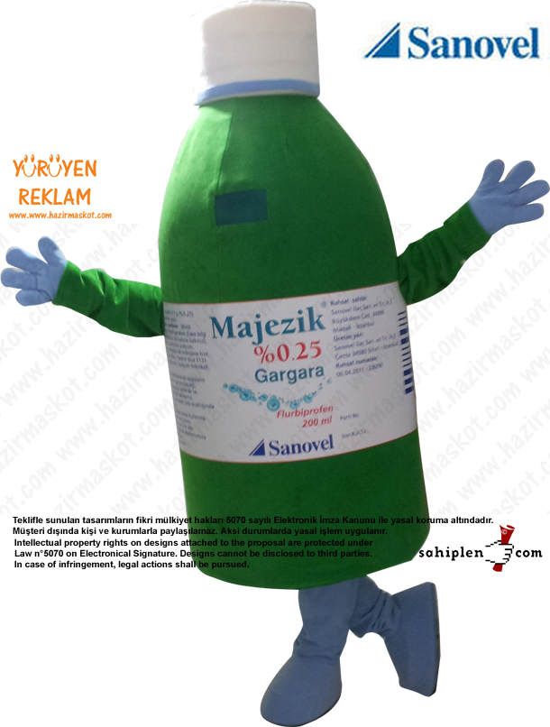 1 Mayıs İşçi Maskotu / HAK-İŞ maskot kostümü