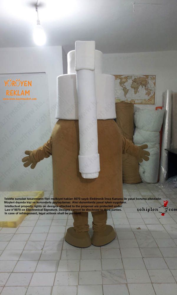 Majezik Sprey Maskot Kostüm maskot kostümü