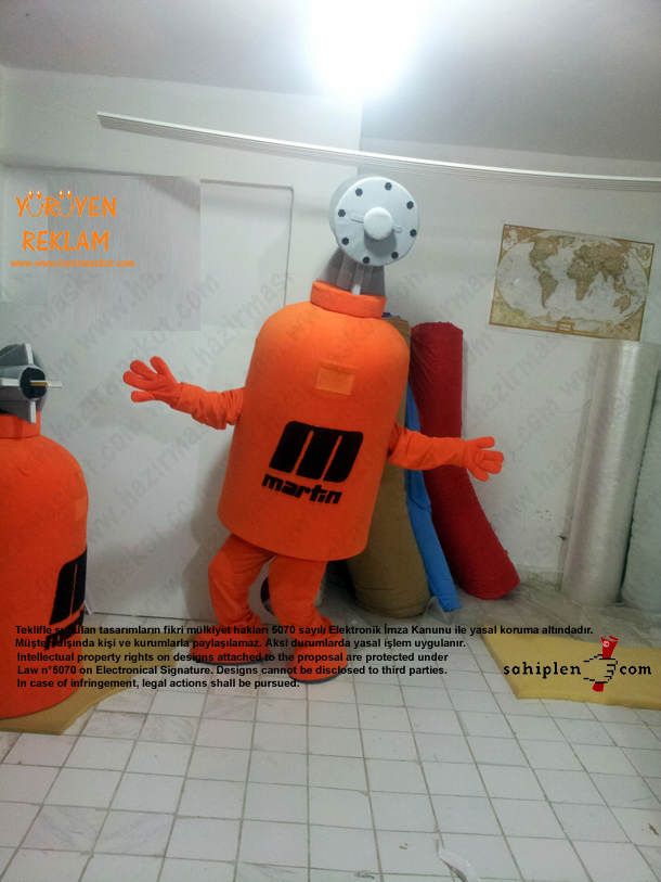 Martin Engineering / USA maskot kostümü