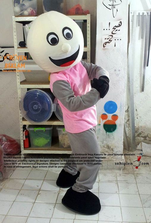 Raff Tekstil Adam Maskotu maskot kostümü