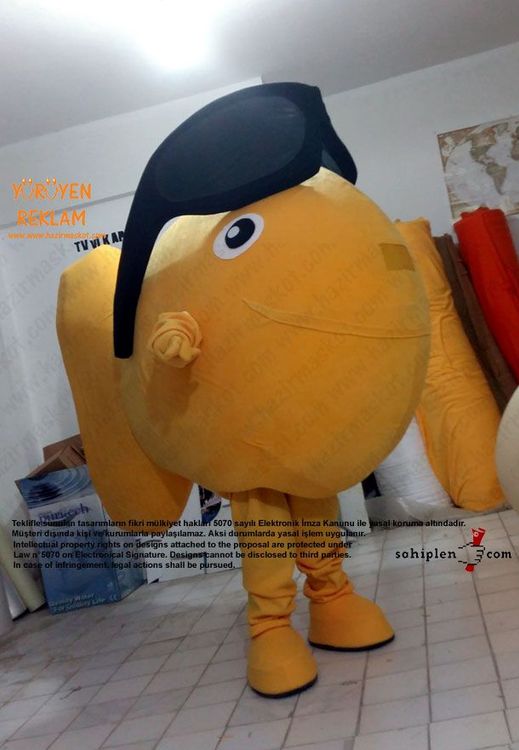 Balık Maskotu / Lübnan maskot kostümü