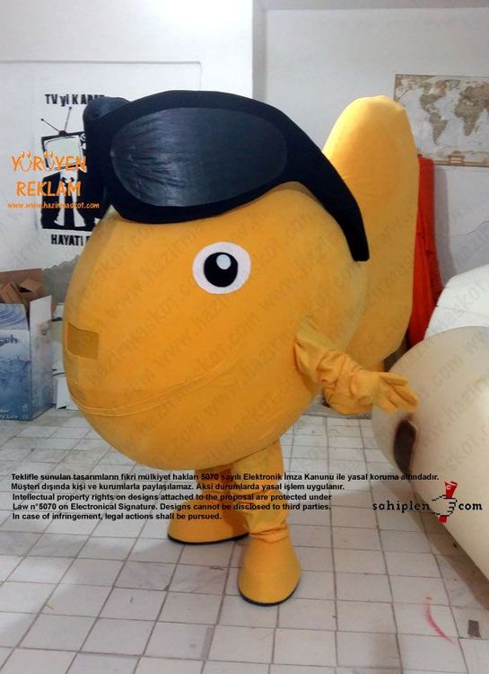 Balık Maskotu / Lübnan maskot kostümü