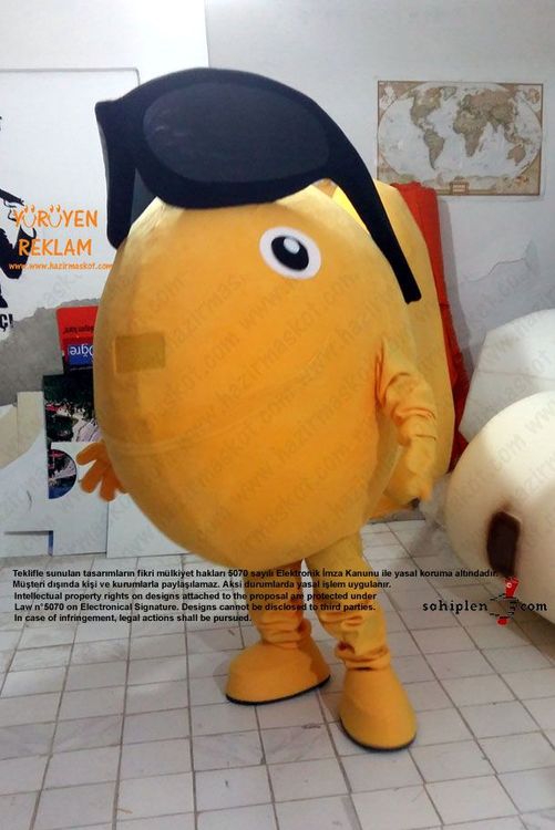 Balık Maskotu / Lübnan maskot kostümü