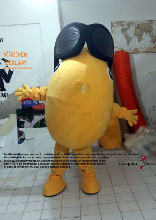 Balık Maskotu / Lübnan maskot kostümü