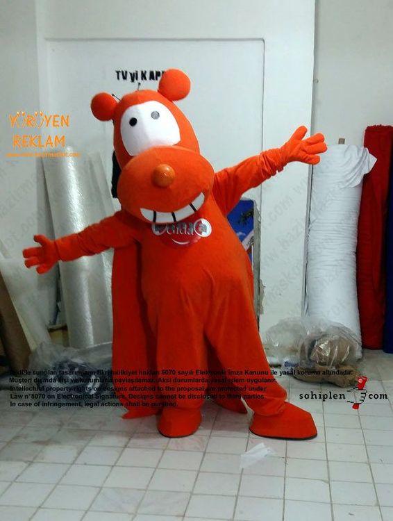 CNR Expo Ayı Maskot Kostümü maskot kostümü