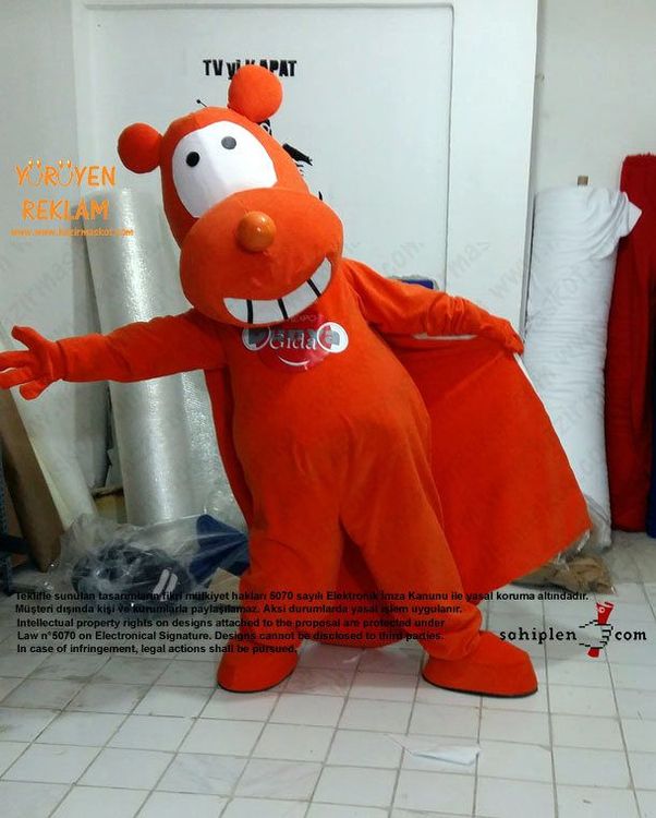 CNR Expo Ayı Maskot Kostümü maskot kostümü