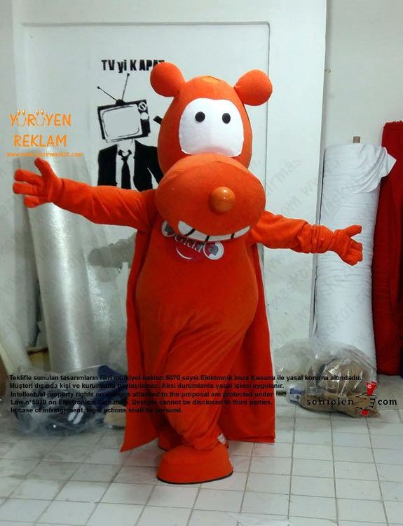 CNR Expo Ayı Maskot Kostümü maskot kostümü