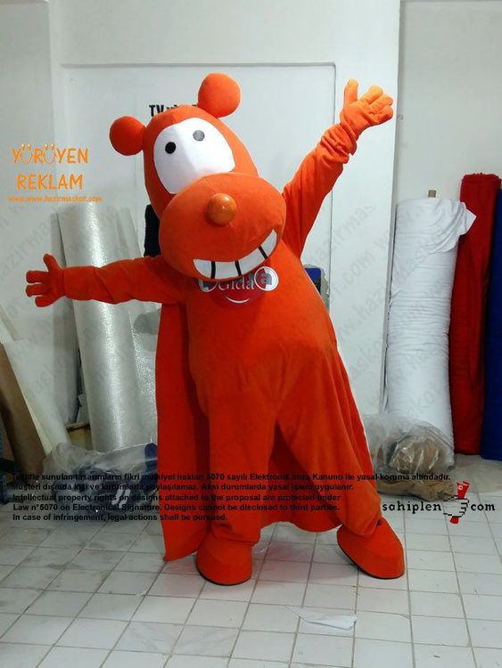CNR Expo Ayı Maskot Kostümü maskot kostümü