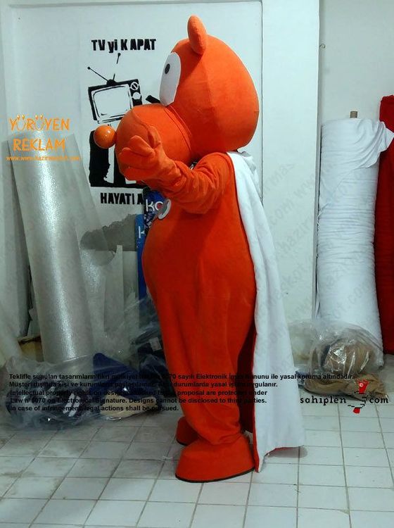 CNR Expo Ayı Maskot Kostümü maskot kostümü