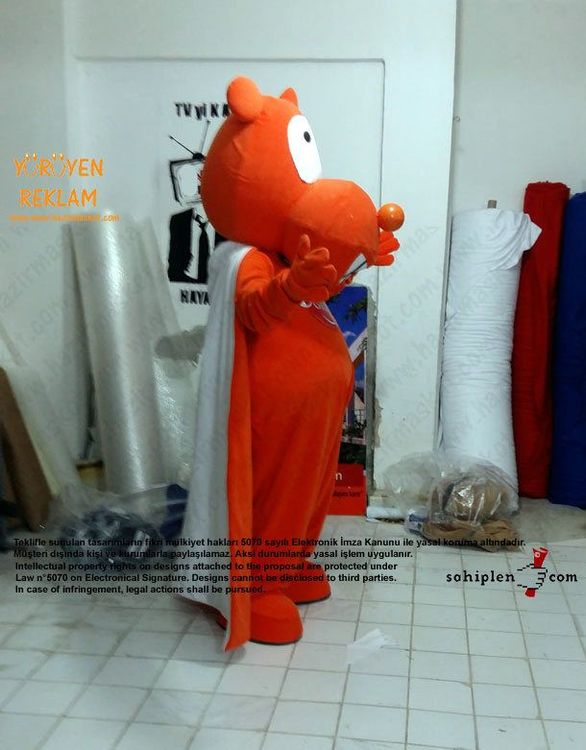 CNR Expo Ayı Maskot Kostümü maskot kostümü