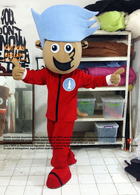 Johnny Rockets Mascot Costume / Kıbrıs Maskot maskot kostümü