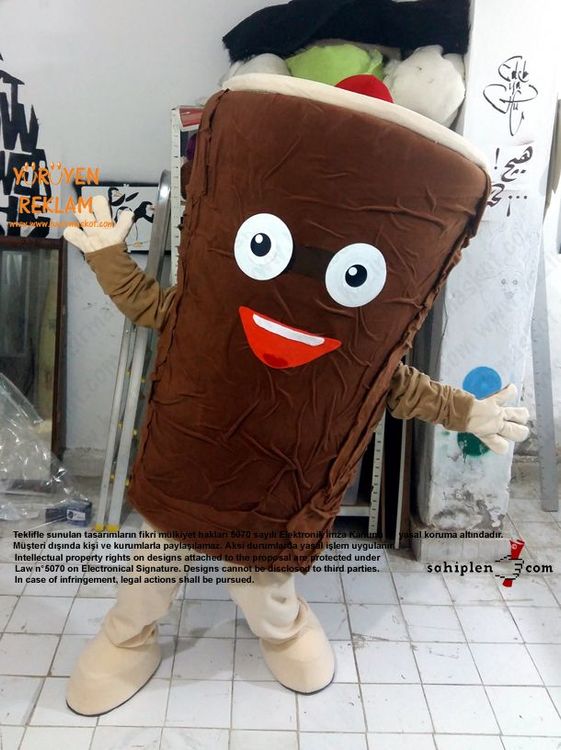Döner Maskot Kostümü maskot kostümü
